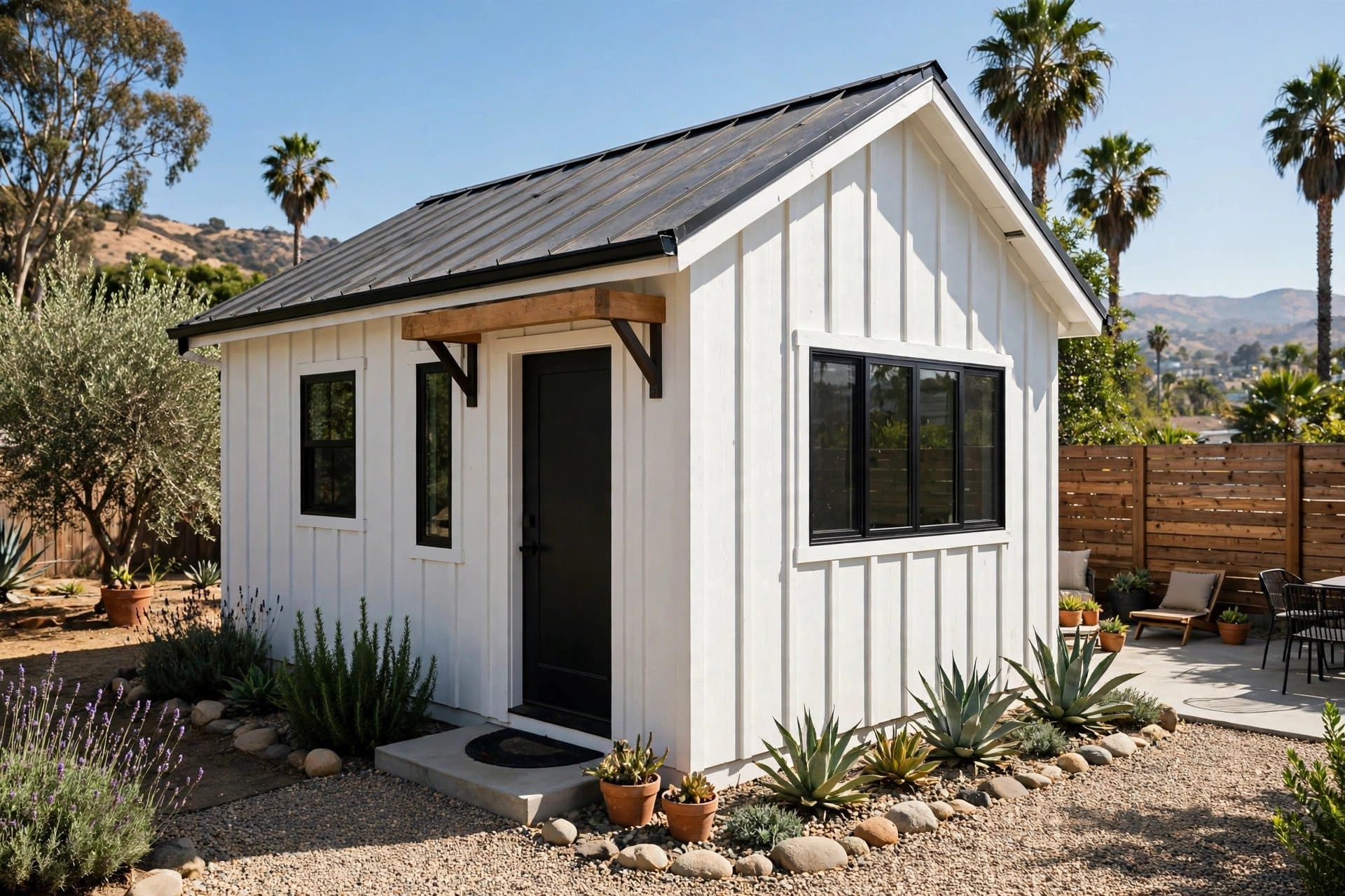 2 Bedroom — Contemporary — Santa Ana pre-approved ADU plan