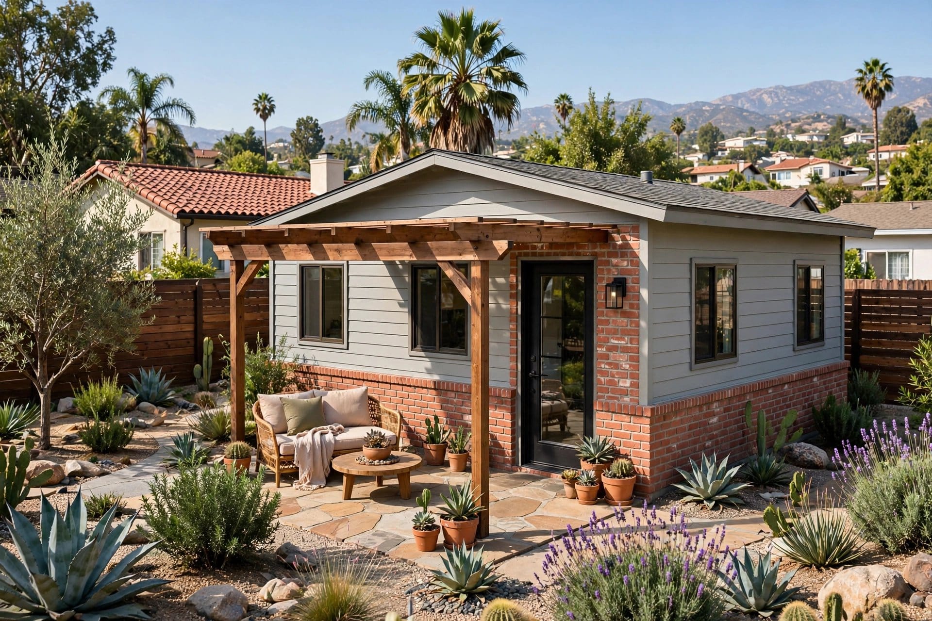 Studio — Ranch — Santa Ana pre-approved ADU plan